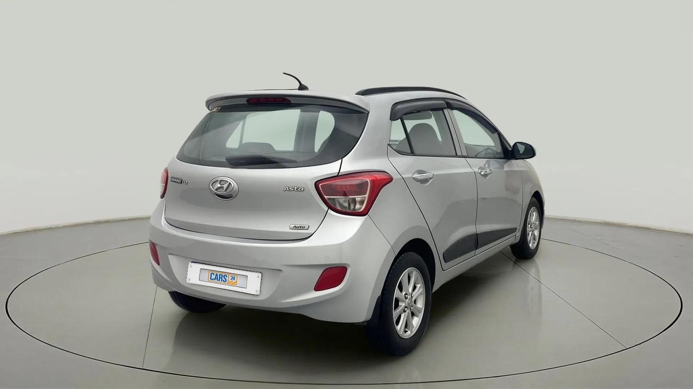 2015 Hyundai Grand i10 ASTA AT 1.2 KAPPA VTVT, Petrol, Automatic, 71,048 km, Right Back Diagonal