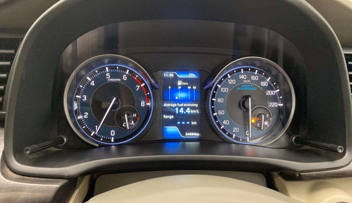 2023 Maruti Ertiga ZXI+ SHVS, Petrol, Manual, 34,642 km, Odometer Image