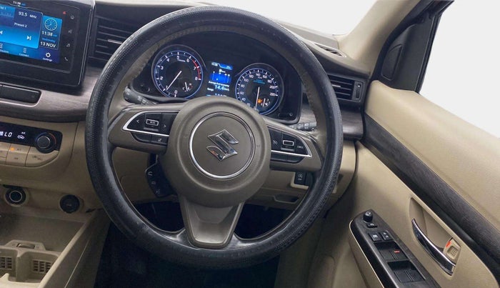 2023 Maruti Ertiga ZXI+ SHVS, Petrol, Manual, 34,642 km, Steering Wheel Close Up