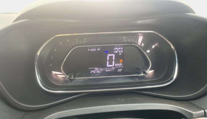 2022 Tata NEXON XZ PLUS SUNROOF PETROL DUAL TONE, Petrol, Manual, 24,244 km, Odometer Image