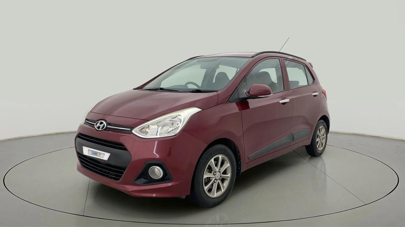 2016 Hyundai Grand i10 ASTA (O) AT 1.2 KAPPA VTVT, Petrol, Automatic, 78,139 km, Left Front Diagonal