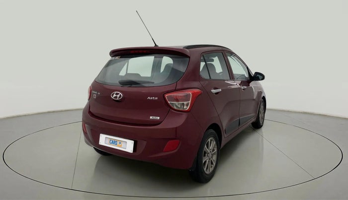 2016 Hyundai Grand i10 ASTA (O) AT 1.2 KAPPA VTVT, Petrol, Automatic, 78,139 km, Right Back Diagonal