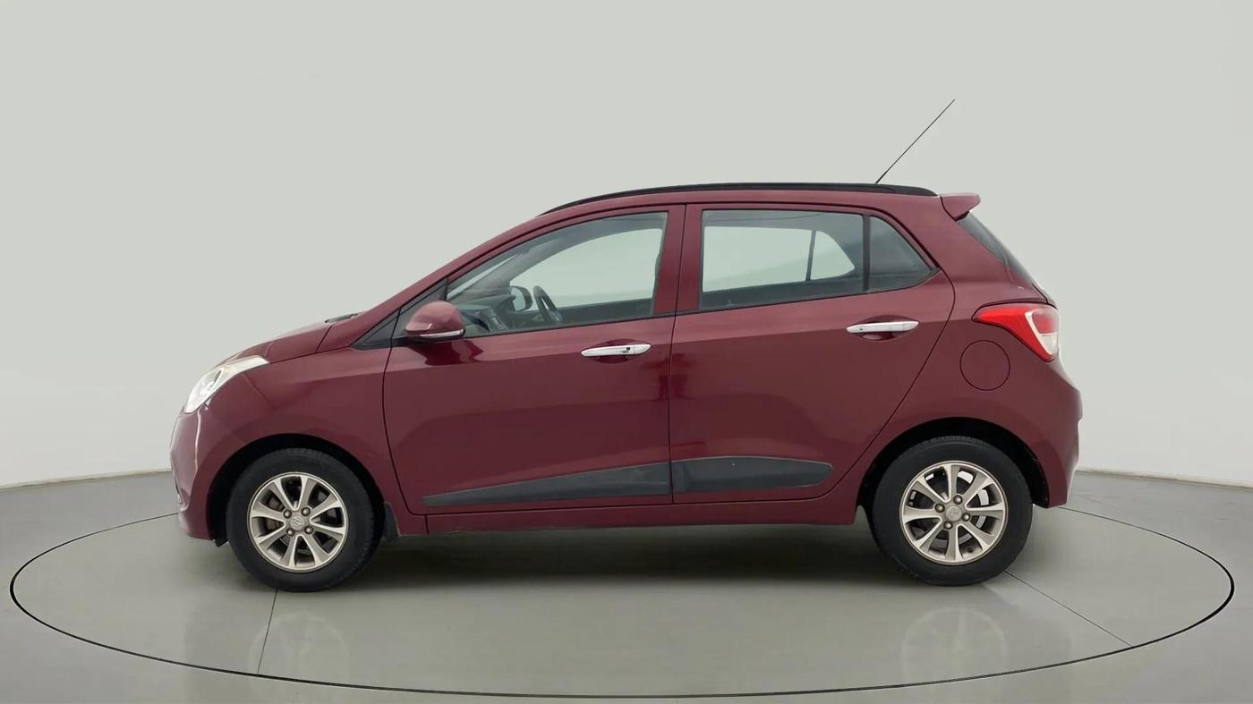 2016 Hyundai Grand i10 ASTA (O) AT 1.2 KAPPA VTVT, Petrol, Automatic, 78,139 km, Left Side
