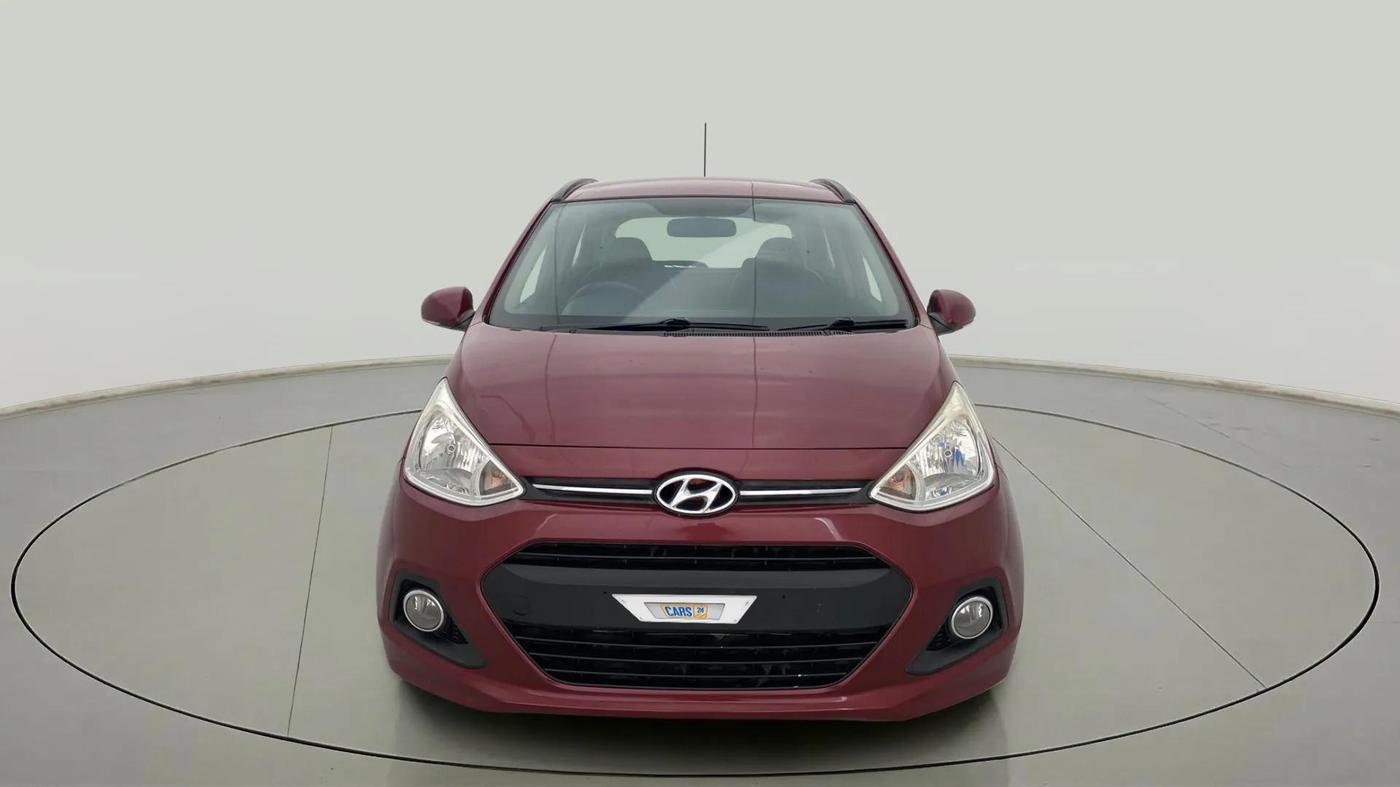 2016 Hyundai Grand i10 ASTA (O) AT 1.2 KAPPA VTVT, Petrol, Automatic, 78,139 km, Front