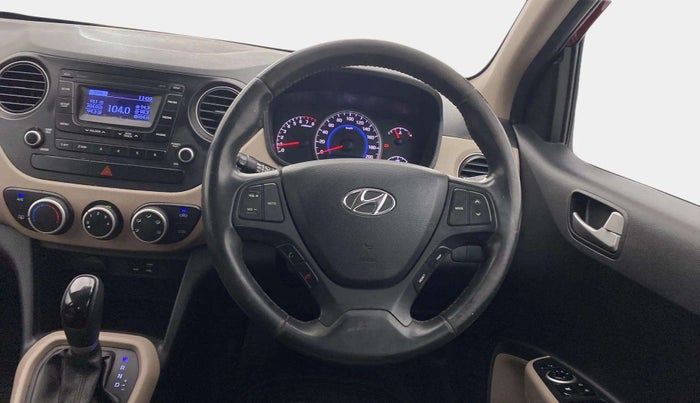 2016 Hyundai Grand i10 ASTA (O) AT 1.2 KAPPA VTVT, Petrol, Automatic, 78,139 km, Steering Wheel Close Up