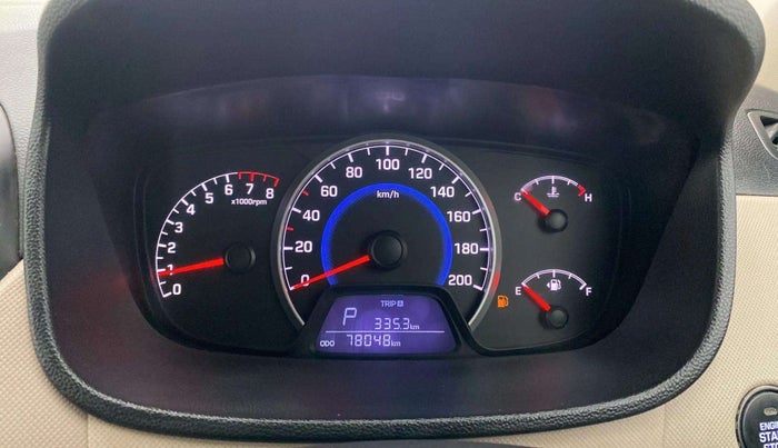 2016 Hyundai Grand i10 ASTA (O) AT 1.2 KAPPA VTVT, Petrol, Automatic, 78,139 km, Odometer Image