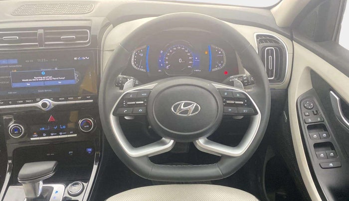 2022 Hyundai Creta SX (O) IVT 1.5 PETROL, Petrol, Automatic, 12,229 km, Steering Wheel Close Up