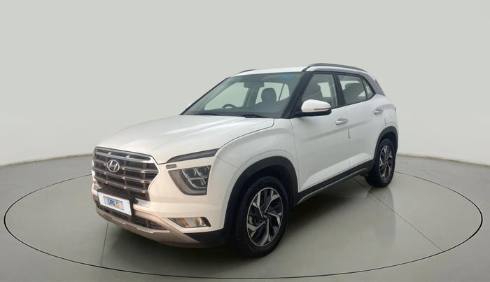 2022 Hyundai Creta SX (O) IVT 1.5 PETROL, Petrol, Automatic, 12,229 km, Left Front Diagonal