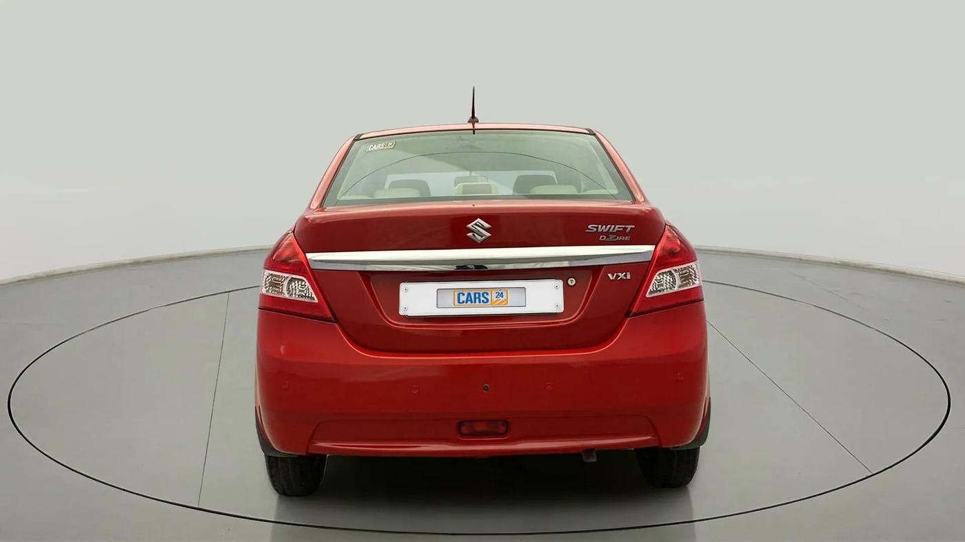 2014 Maruti Swift Dzire VXI, Petrol, Manual, 87,597 km, Back/Rear