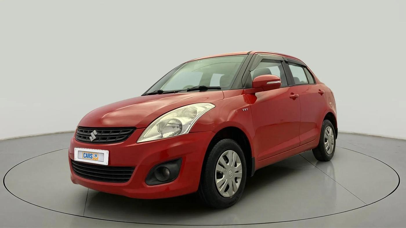 2014 Maruti Swift Dzire VXI, Petrol, Manual, 87,597 km, Left Front Diagonal
