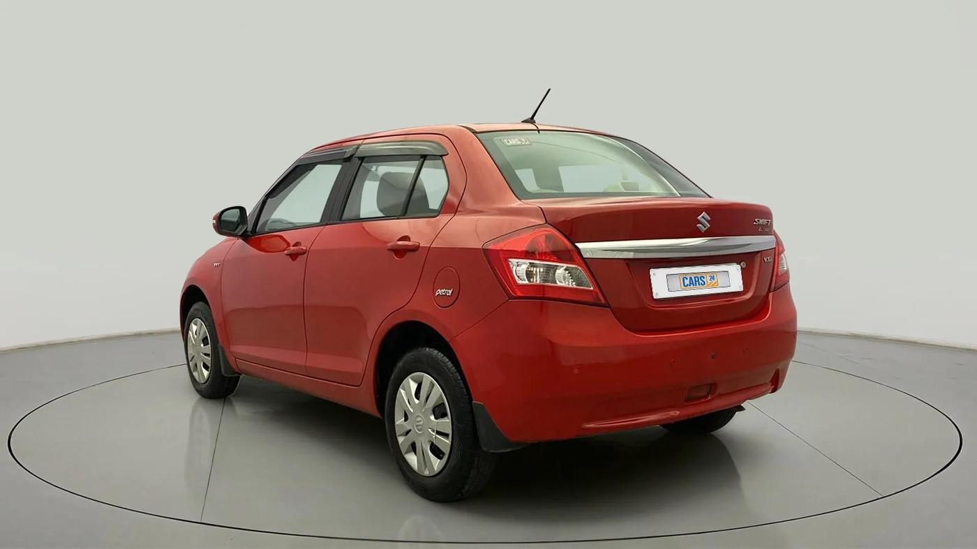 2014 Maruti Swift Dzire VXI, Petrol, Manual, 87,597 km, Left Back Diagonal