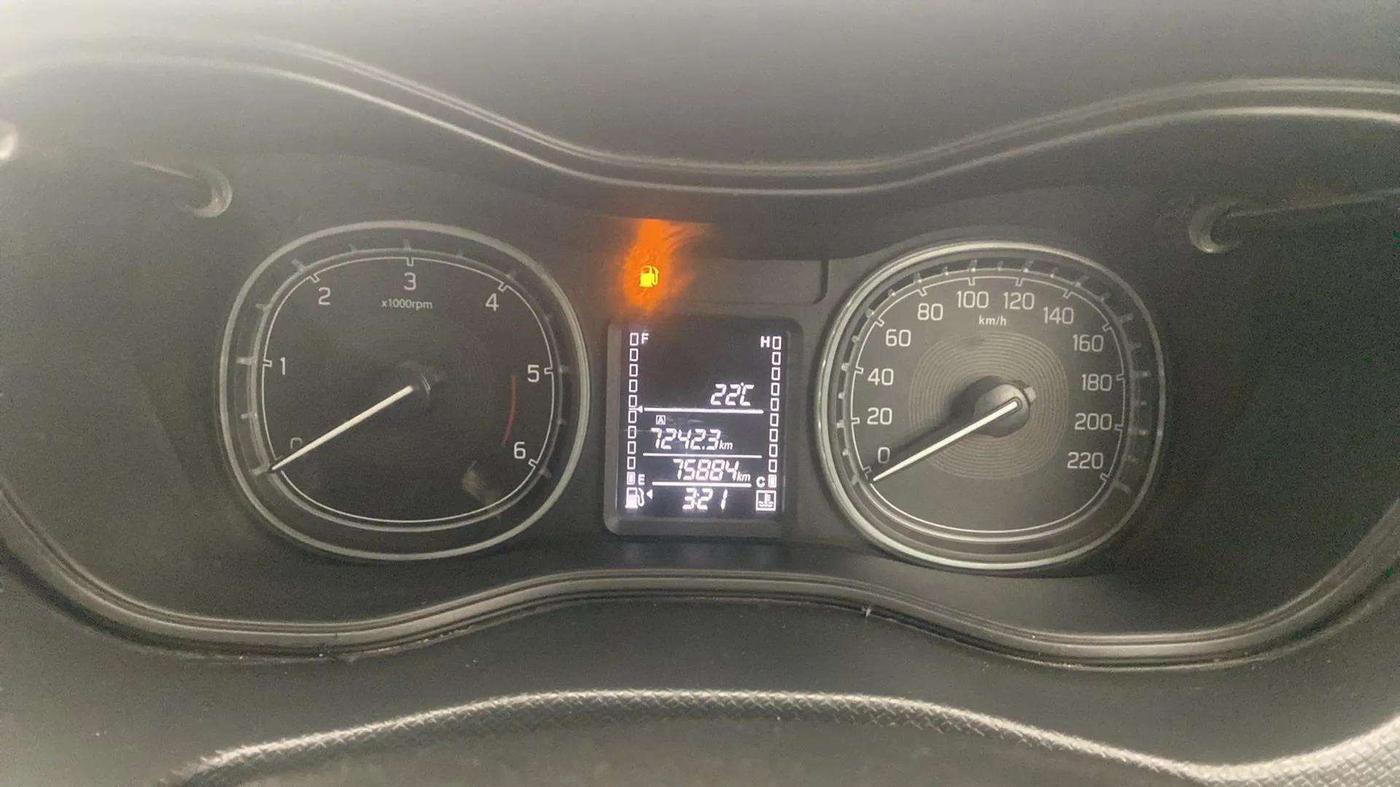 2017 Maruti Vitara Brezza ZDI PLUS, Diesel, Manual, 75,958 km, Odometer Image