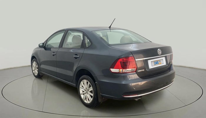 2017 Volkswagen Vento HIGHLINE PETROL AT, Petrol, Automatic, 93,777 km, Left Back Diagonal