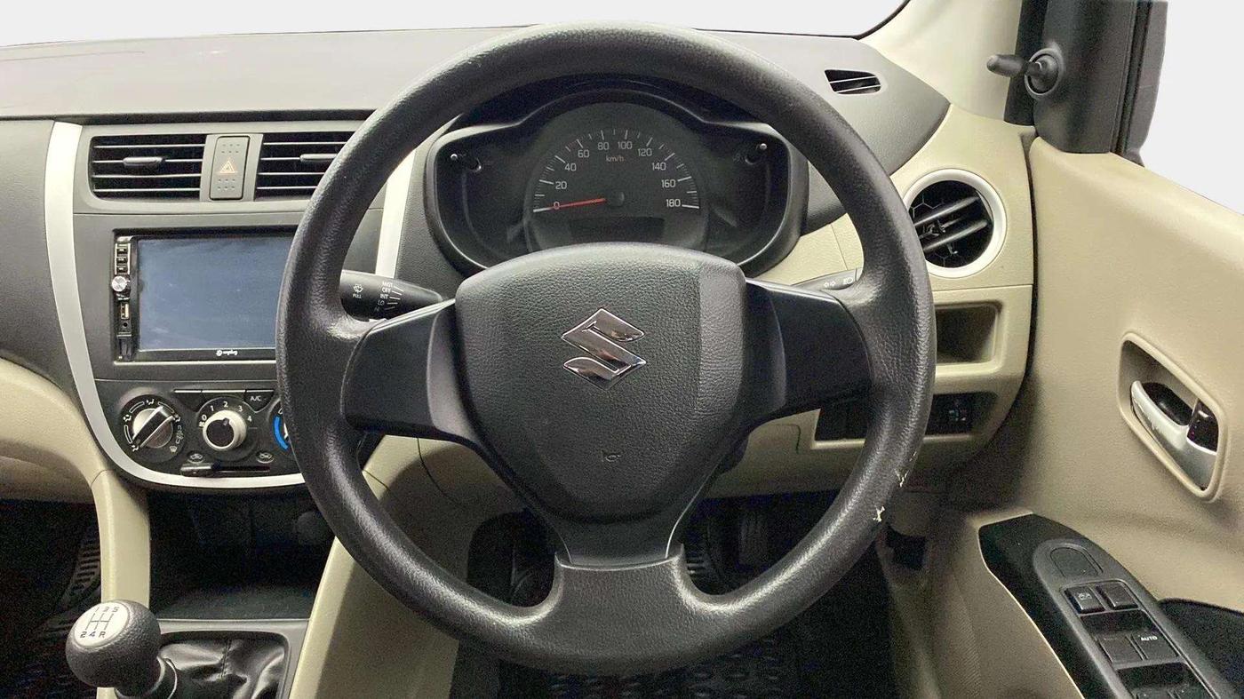 2017 Maruti Celerio VXI, Petrol, Manual, 43,922 km, Steering Wheel Close Up