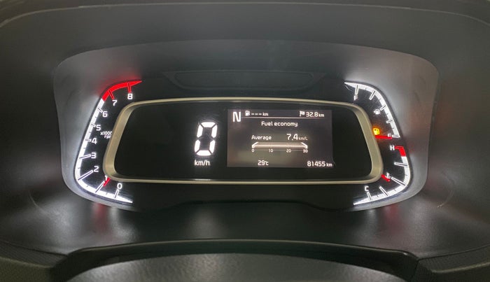 2020 KIA SONET HTX PLUS 1.0 IMT, Petrol, Manual, 81,442 km, Odometer Image