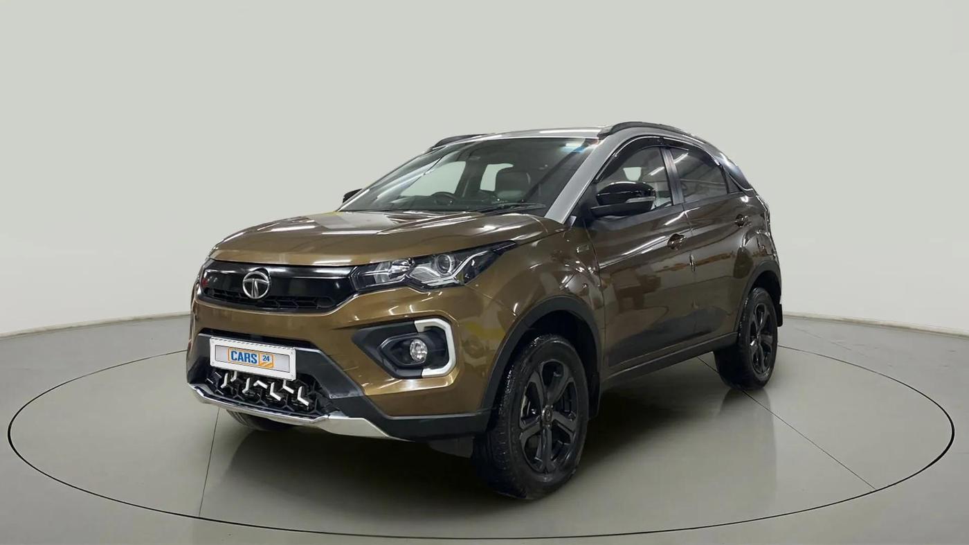 2022 Tata NEXON XZ PLUS (PREMIUM) PETROL JET, Petrol, Manual, 6,688 km, Left Front Diagonal
