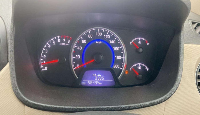 2018 Hyundai Grand i10 MAGNA 1.2 KAPPA VTVT, Petrol, Manual, 58,436 km, Odometer Image