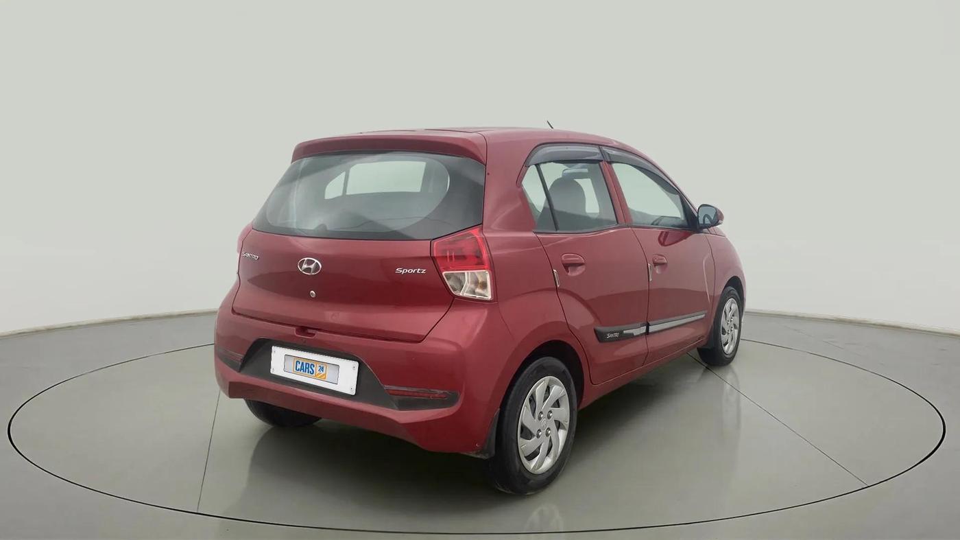 2019 Hyundai NEW SANTRO SPORTZ MT, CNG, Manual, 46,360 km, Right Back Diagonal