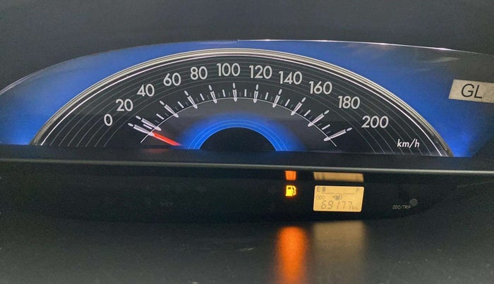 2013 Toyota Etios Liva G, Petrol, Manual, 69,233 km, Odometer Image