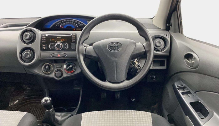 2013 Toyota Etios Liva G, Petrol, Manual, 69,233 km, Steering Wheel Close Up
