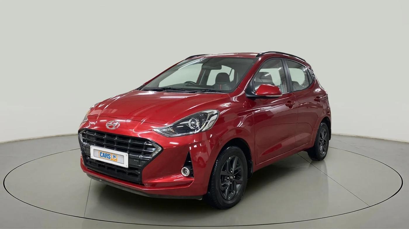 2020 Hyundai GRAND I10 NIOS SPORTZ AMT 1.2 KAPPA VTVT, Petrol, Automatic, 30,600 km, Left Front Diagonal