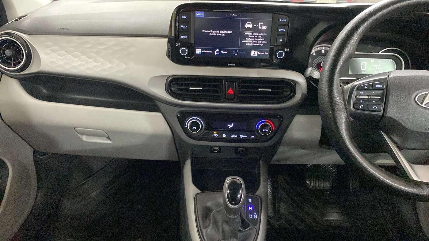 2020 Hyundai GRAND I10 NIOS SPORTZ AMT 1.2 KAPPA VTVT, Petrol, Automatic, 30,600 km, Air Conditioner