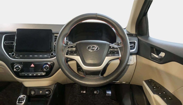 2021 Hyundai Verna SX 1.5 VTVT, Petrol, Manual, 50,942 km, Steering Wheel Close Up