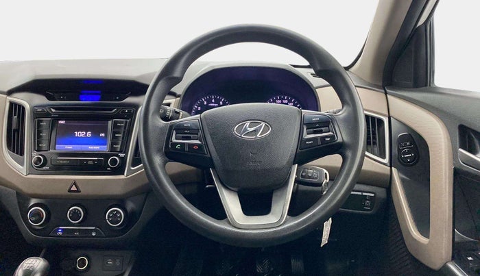 2016 Hyundai Creta S 1.6 PETROL, Petrol, Manual, 88,094 km, Steering Wheel Close Up