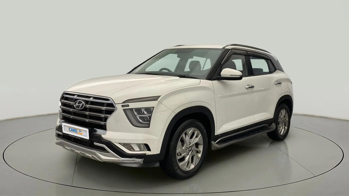 2022 Hyundai Creta SX 1.5 PETROL, Petrol, Manual, 26,257 km, Left Front Diagonal
