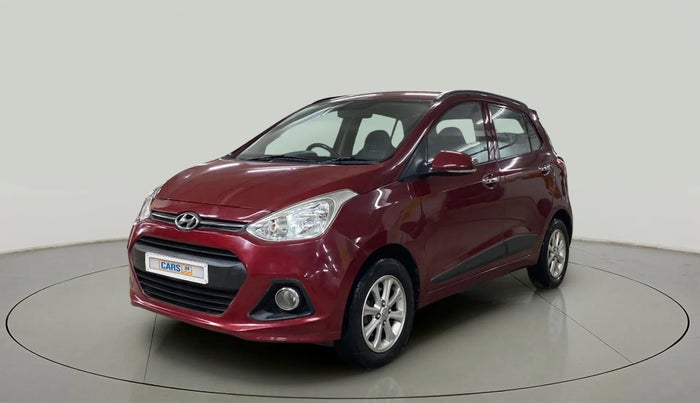 2015 Hyundai Grand i10 ASTA 1.2 KAPPA VTVT, Petrol, Manual, 46,386 km, Left Front Diagonal