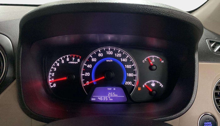 2015 Hyundai Grand i10 ASTA 1.2 KAPPA VTVT, Petrol, Manual, 46,386 km, Odometer Image