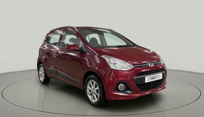 2015 Hyundai Grand i10 ASTA 1.2 KAPPA VTVT, Petrol, Manual, 46,386 km, Right Front Diagonal