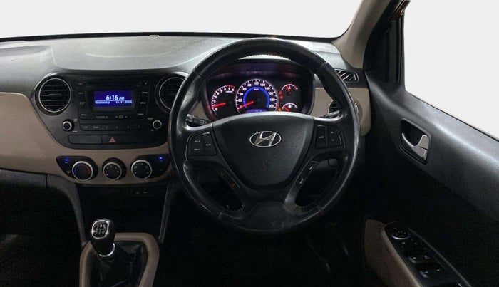 2015 Hyundai Grand i10 ASTA 1.2 KAPPA VTVT, Petrol, Manual, 46,386 km, Steering Wheel Close Up