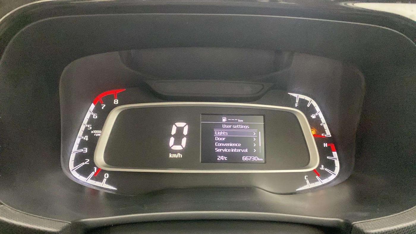 2020 KIA SONET HTK PLUS 1.2, Petrol, Manual, 66,810 km, Odometer Image
