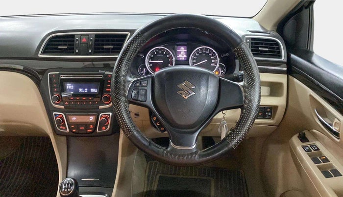 2018 Maruti Ciaz DELTA 1.4 MT PETROL, Petrol, Manual, 66,909 km, Steering Wheel Close Up