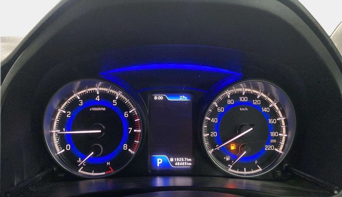 2018 Maruti Baleno ALPHA CVT PETROL 1.2, Petrol, Automatic, 48,468 km, Odometer Image