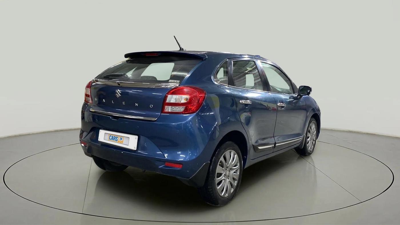 2018 Maruti Baleno ALPHA CVT PETROL 1.2, Petrol, Automatic, 48,468 km, Right Back Diagonal