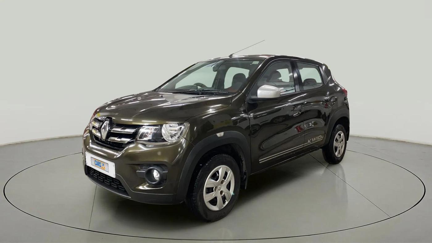 2018 Renault Kwid RXT 1.0 AMT (O), Petrol, Automatic, 8,415 km, Left Front Diagonal