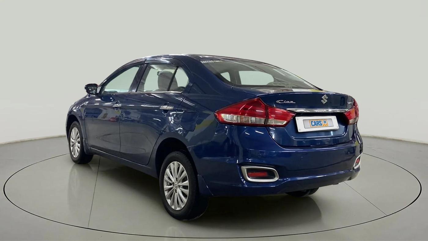2018 Maruti Ciaz ZETA DIESEL 1.3, Diesel, Manual, 81,434 km, Left Back Diagonal