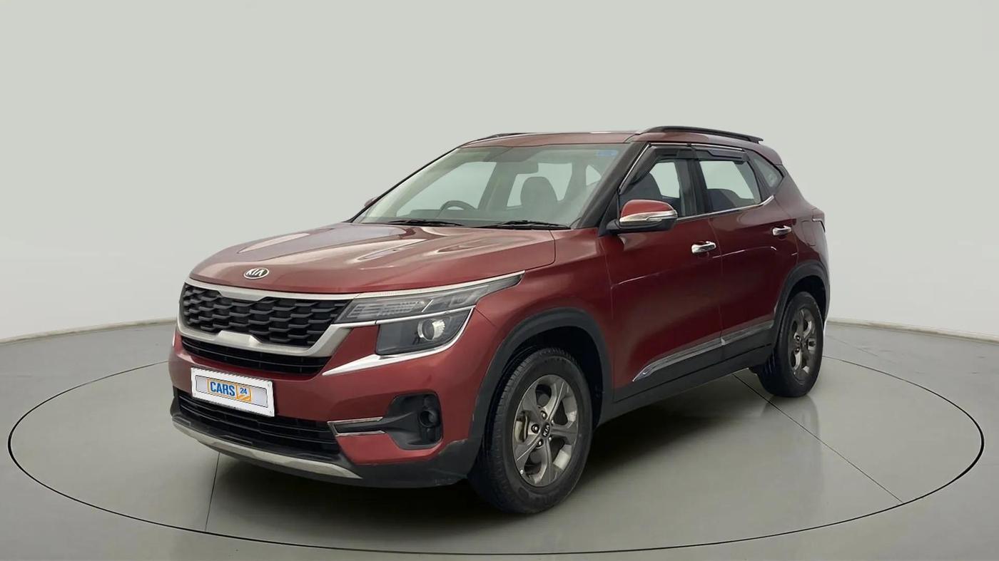 2020 KIA SELTOS HTK PLUS 1.5, Petrol, Manual, 38,396 km, Left Front Diagonal