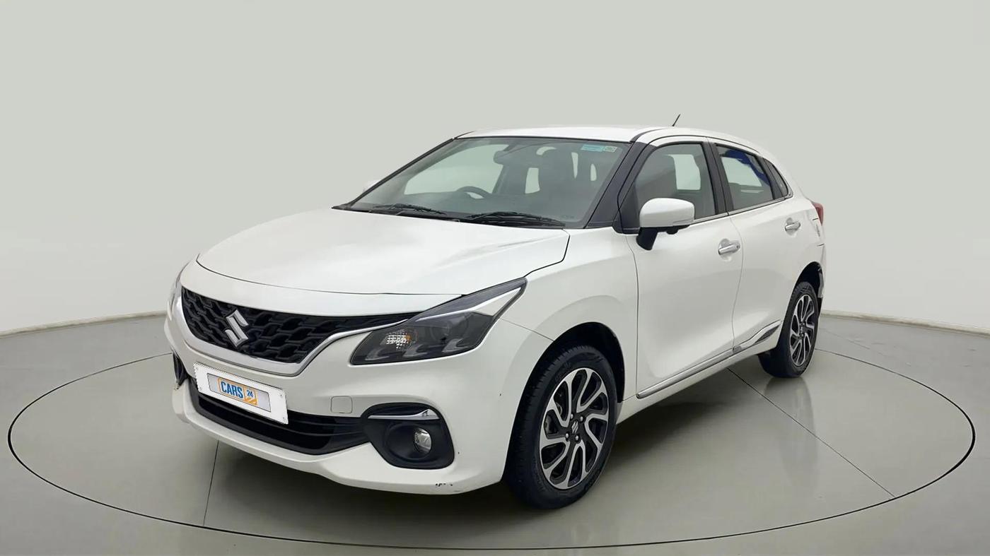 2022 Maruti Baleno ALPHA 1.2 AGS, Petrol, Automatic, 21,833 km, Left Front Diagonal