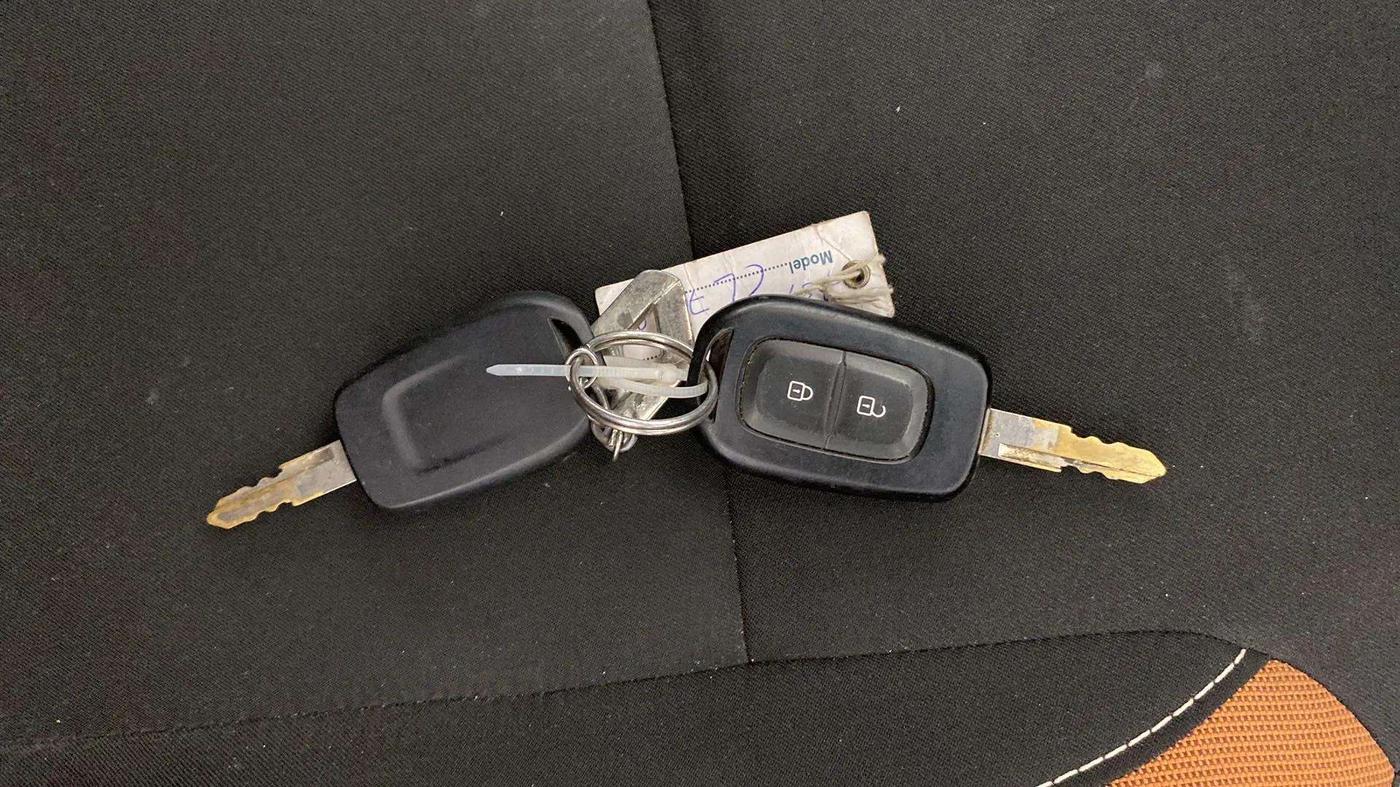 2019 Renault Kwid CLIMBER 1.0 (O), Petrol, Manual, 44,792 km, Key Close Up