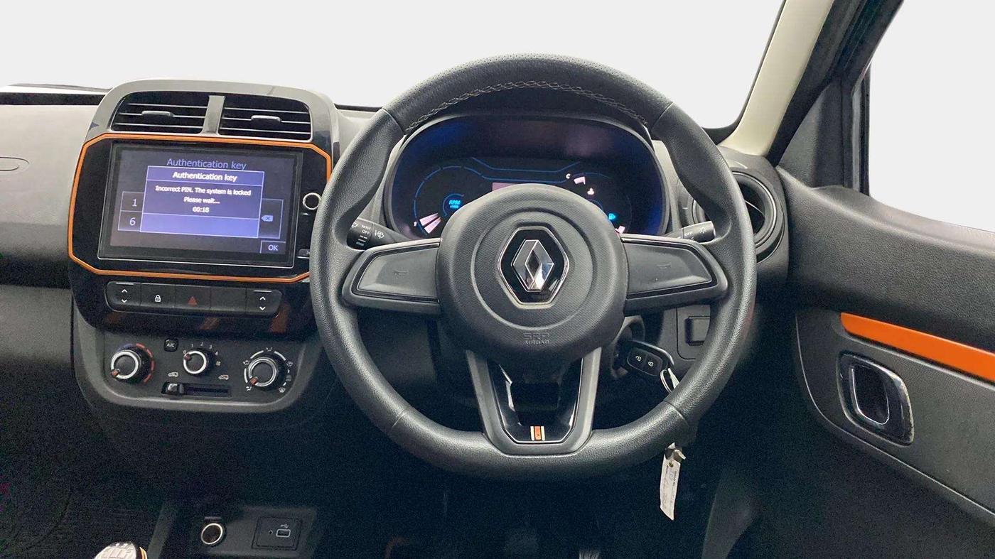 2019 Renault Kwid CLIMBER 1.0 (O), Petrol, Manual, 44,792 km, Steering Wheel Close Up