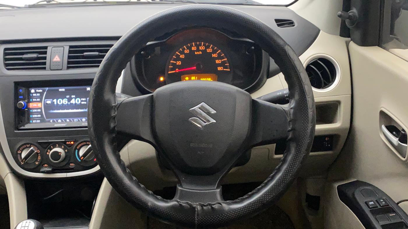 2017 Maruti Celerio VXI, Petrol, Manual, 30,647 km, Steering Wheel Close Up