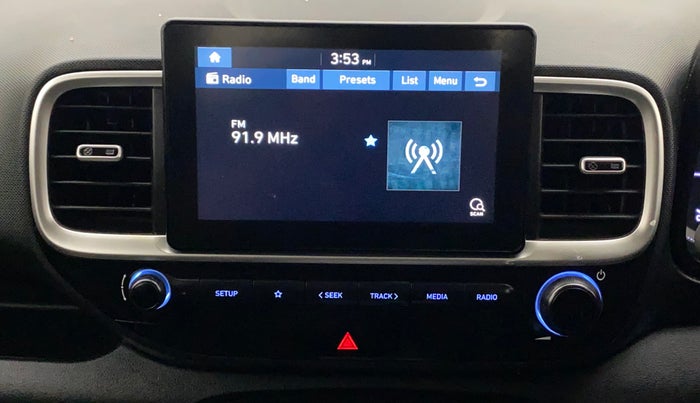 2019 Hyundai VENUE SX PLUS 1.0 TURBO DCT, Petrol, Automatic, 20,523 km, Infotainment System