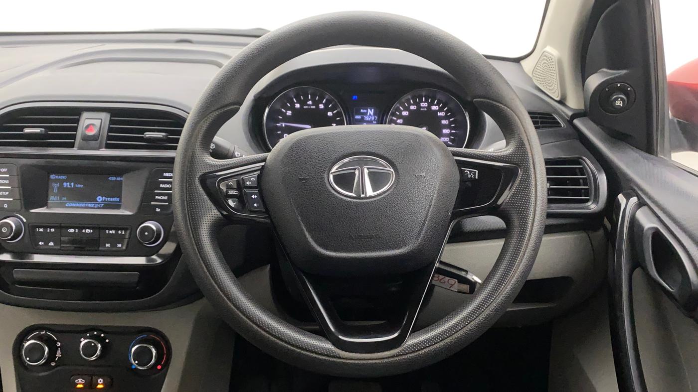 2019 Tata Tiago XZA PETROL, Petrol, Automatic, 79,974 km, Steering Wheel Close Up