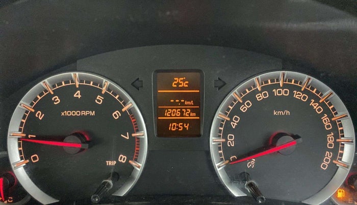 2017 Maruti Swift Dzire ZXI, Petrol, Manual, 1,20,649 km, Odometer Image