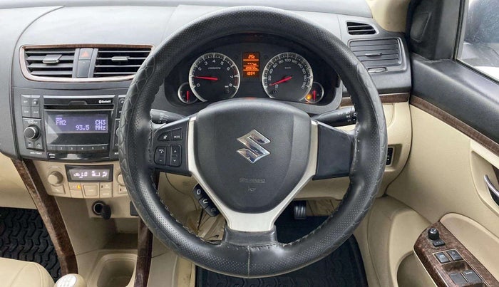 2017 Maruti Swift Dzire ZXI, Petrol, Manual, 1,20,649 km, Steering Wheel Close Up