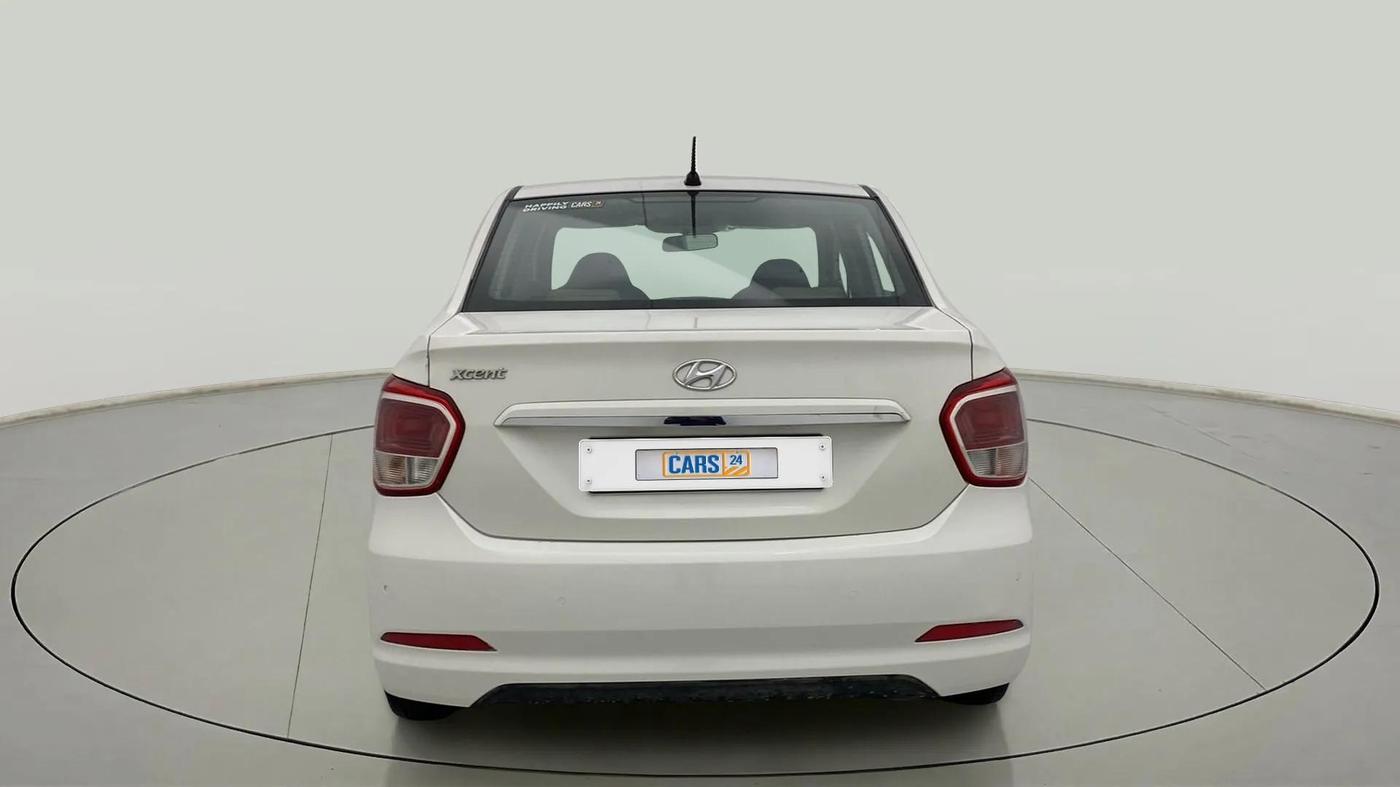 2014 Hyundai Xcent S 1.2, Petrol, Manual, 1,01,200 km, Back/Rear