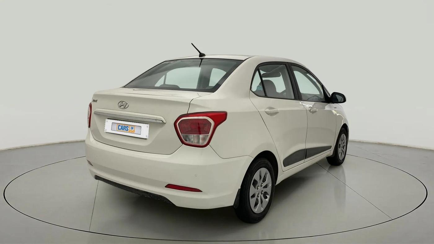 2014 Hyundai Xcent S 1.2, Petrol, Manual, 1,01,200 km, Right Back Diagonal